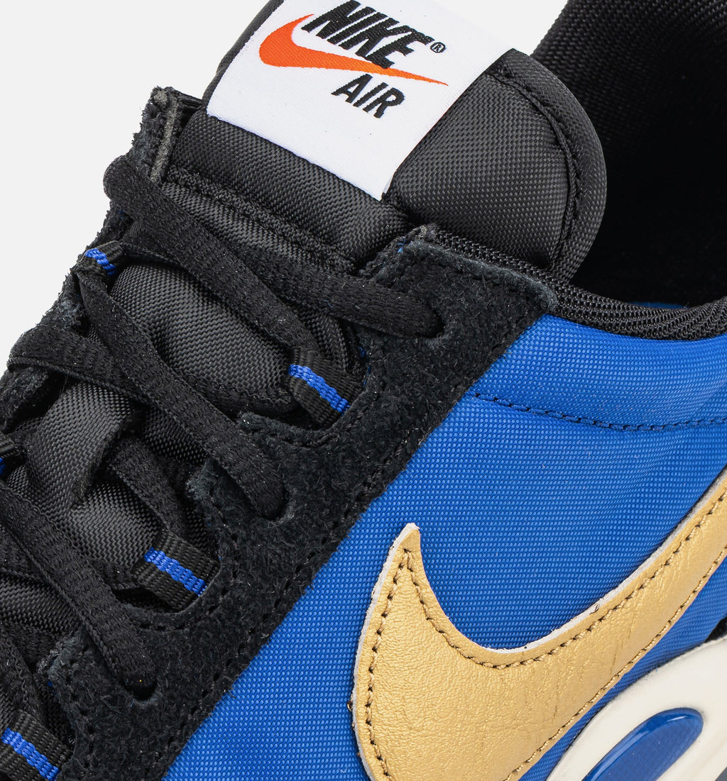 Air Max Waffle Mens Lifestyle Shoe Hyper Blue Metallic Gold