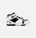 LeBron Zoom 2 Midnight Navy Mens Basketball Shoe White Blue