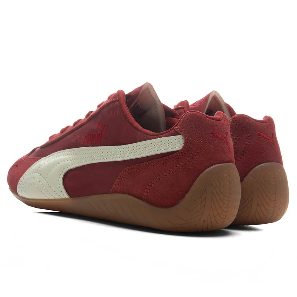 Speedcat Nylon Dark Crimson Puma White