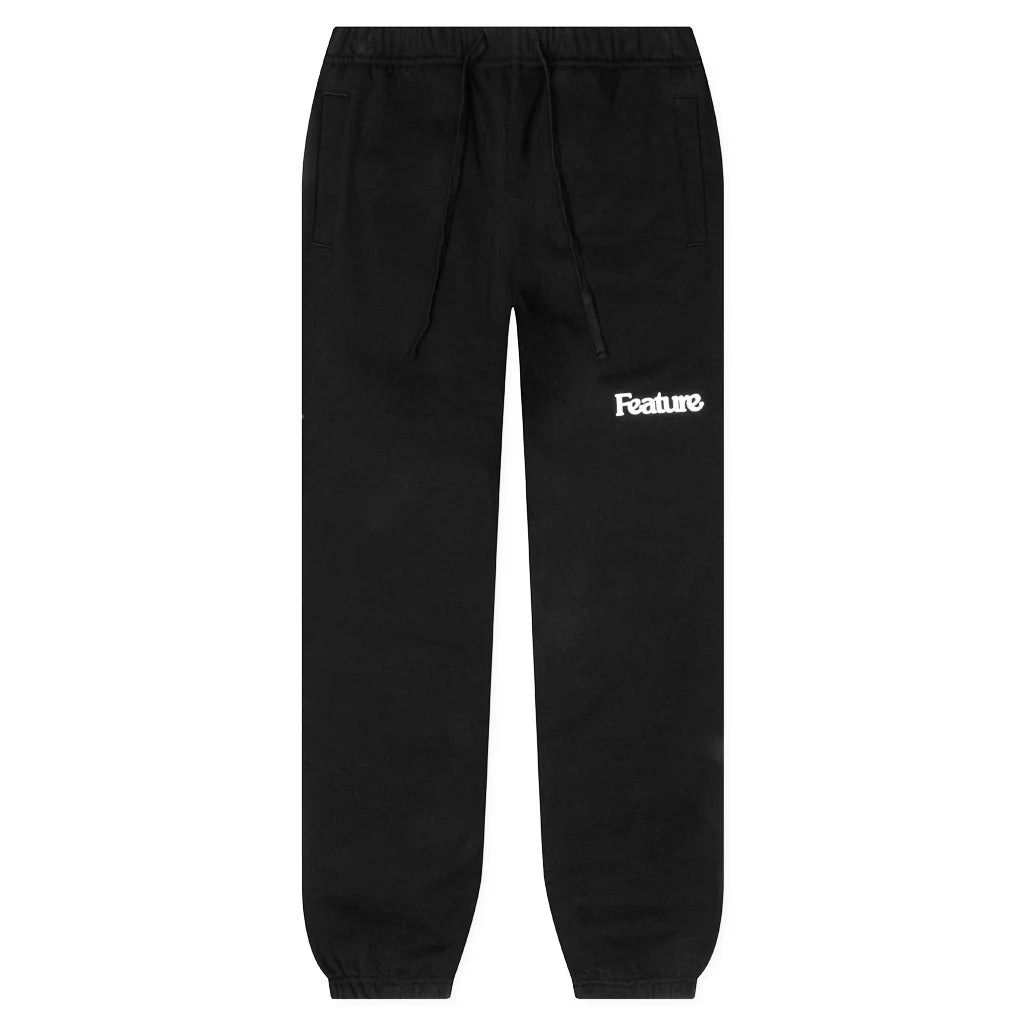 Academy Sweatpant Black White