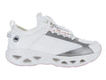 Tenis Steve Madden Surge 3 Blanco y Plata para Mujer