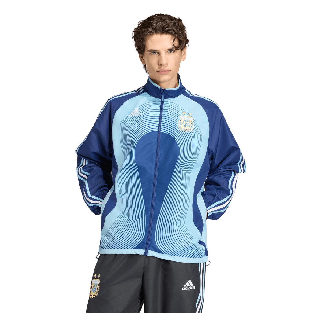 adidas Argentina Away 2006 Mens Track Top Dark Blue