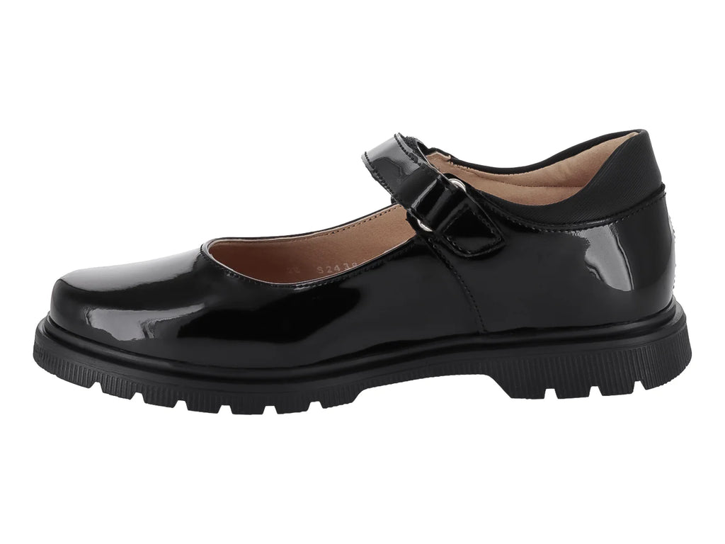 Zapatos YUYIN de Charol Negro para Niña