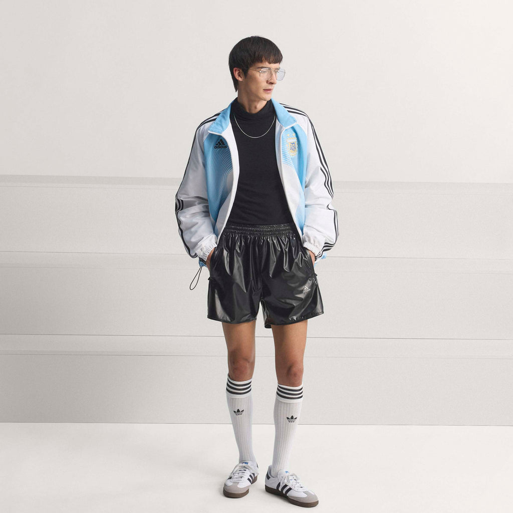 adidas Argentina Home Mens Track Top 2006 White Sky Blue