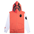 Shark Full Zip Hoodie Korea Orange