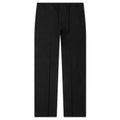 Slim Fit Formal Wool and Mohair Pants Black