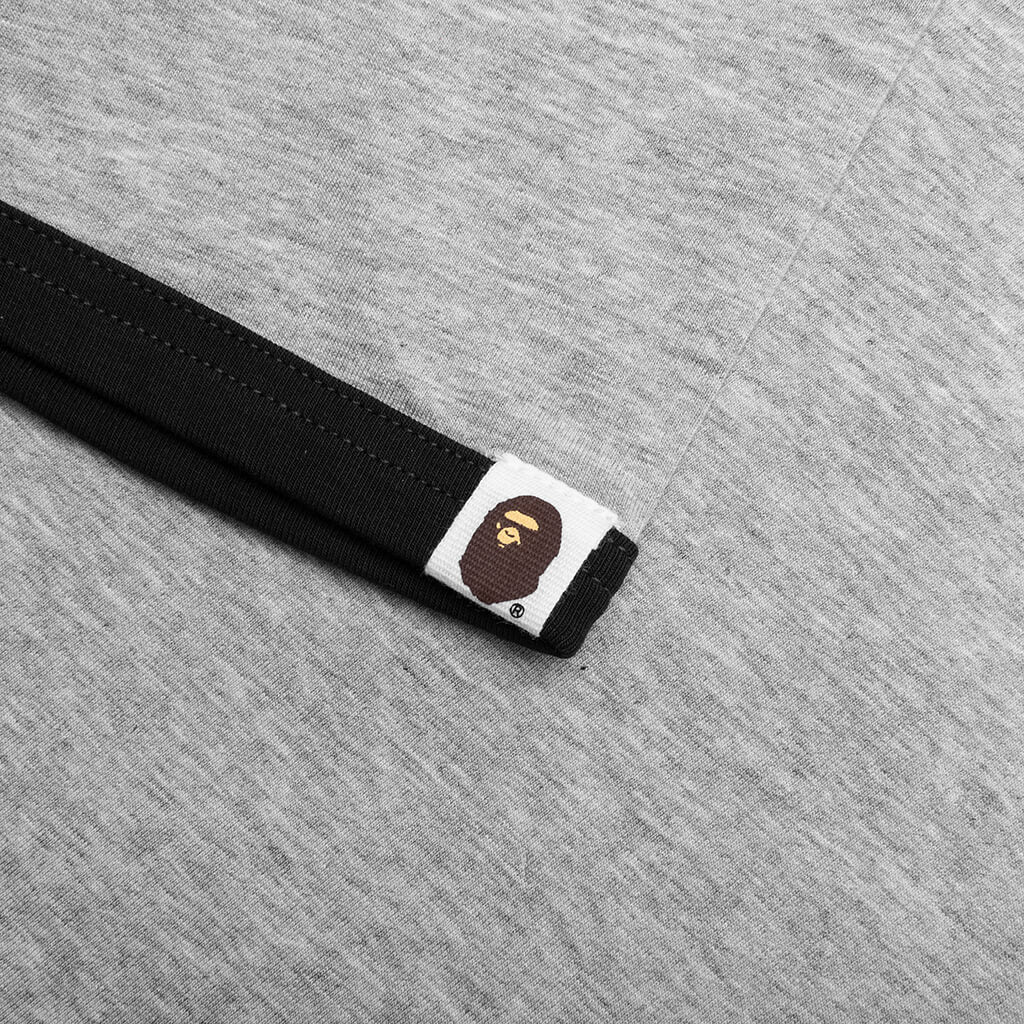 Kids Bape Emblem Tee Gray
