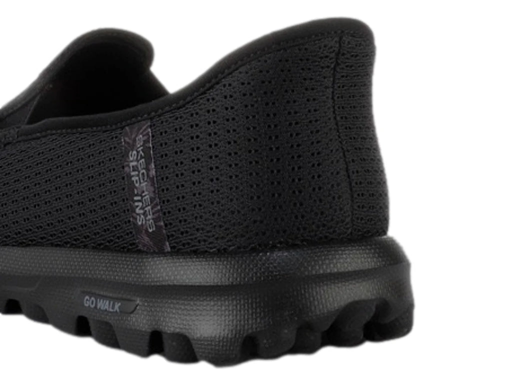 Tenis Skechers Go Walk Travel Negro para Mujer