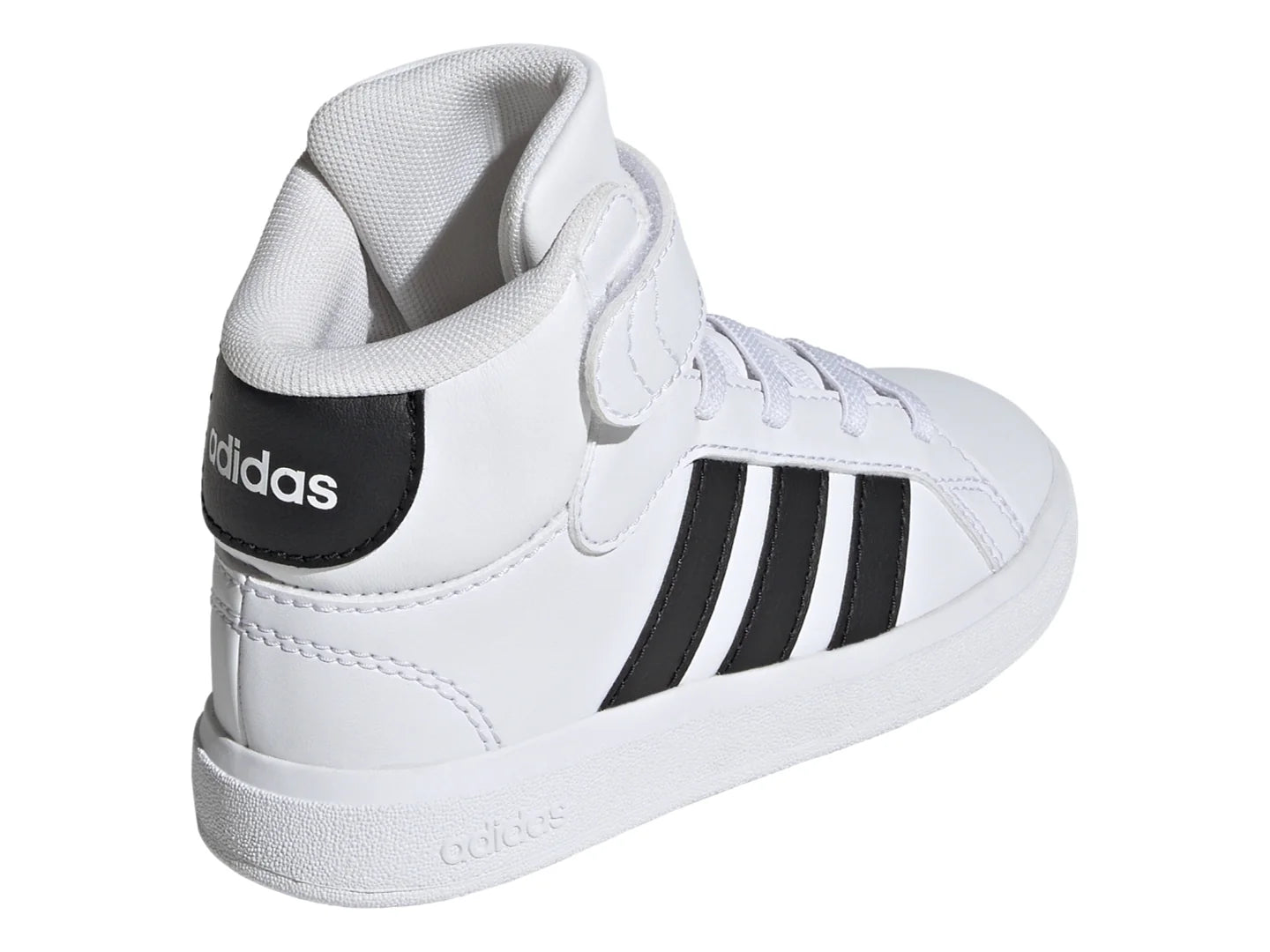 Tenis Adidas Grand Court Mid Blancos para Niño
