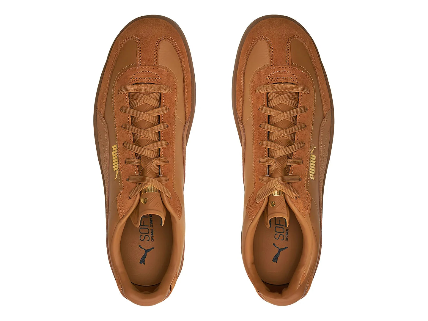 Tenis PUMA Club II Era Color Caramel Latte para Hombre