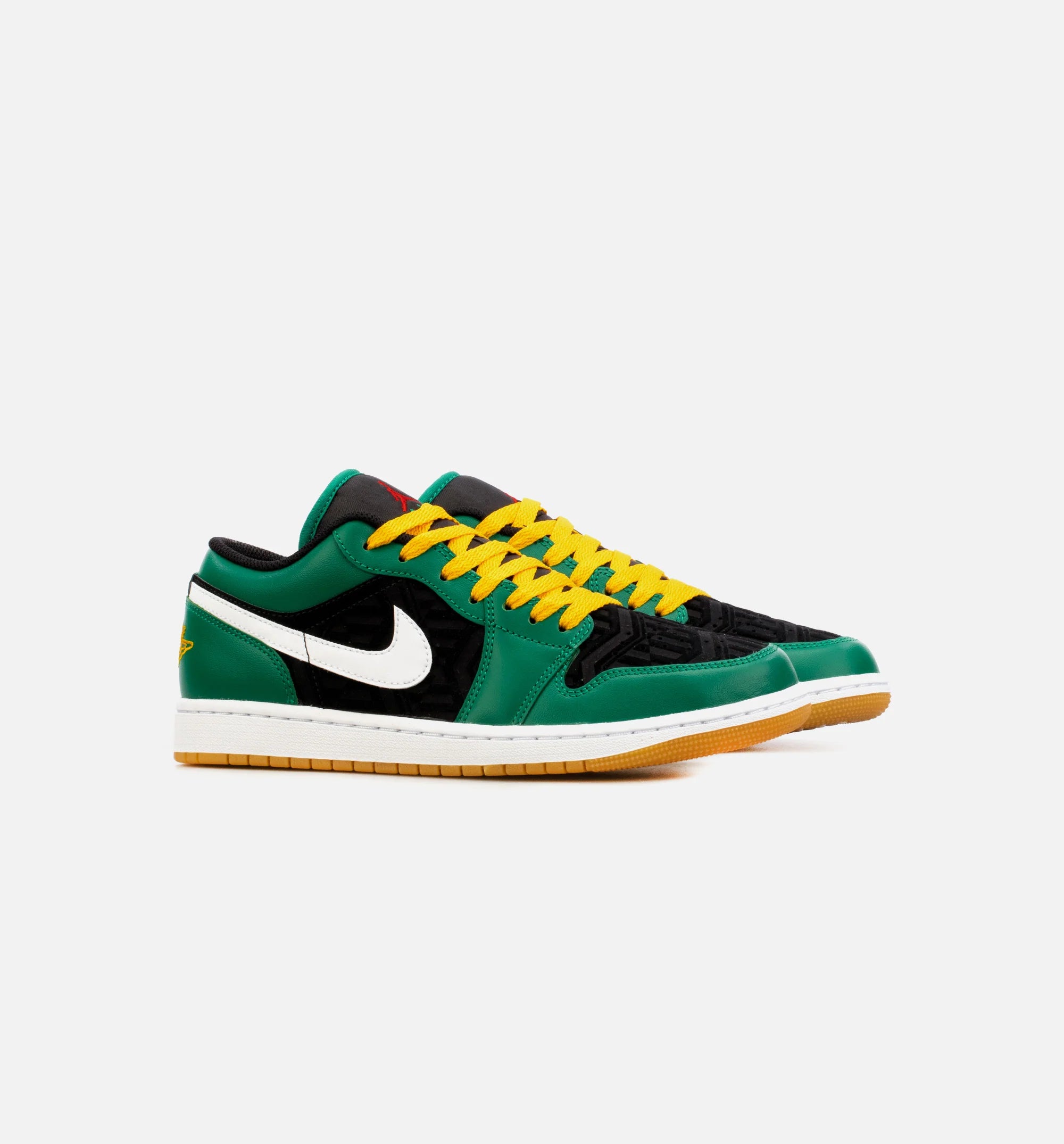 Air Jordan 1 Low Malachite Mens Lifestyle Shoe Green