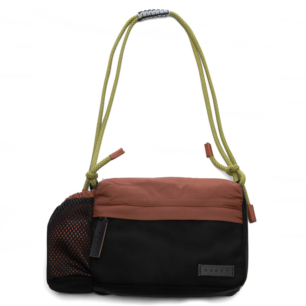 Shopping Bag Rust Black