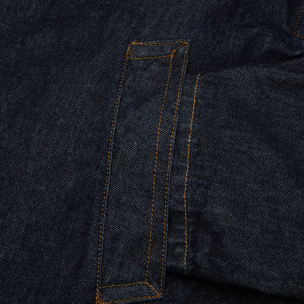 Robinson Washed Denim MW Coat Indigo