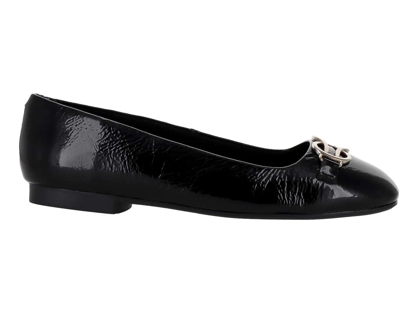 Zapatos Planos Vicenza Negro Charol para Mujer