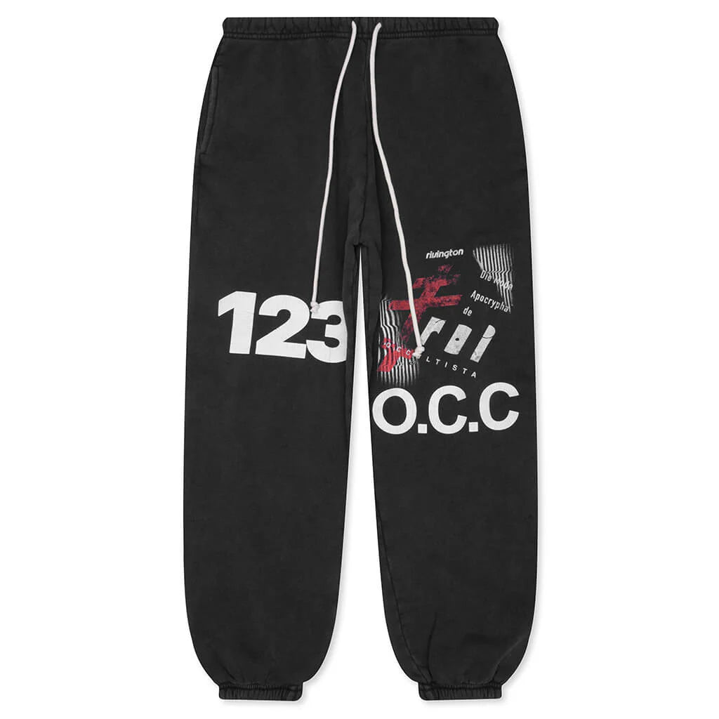 Apocrypha Enemy Sweatpant Mechanic Black