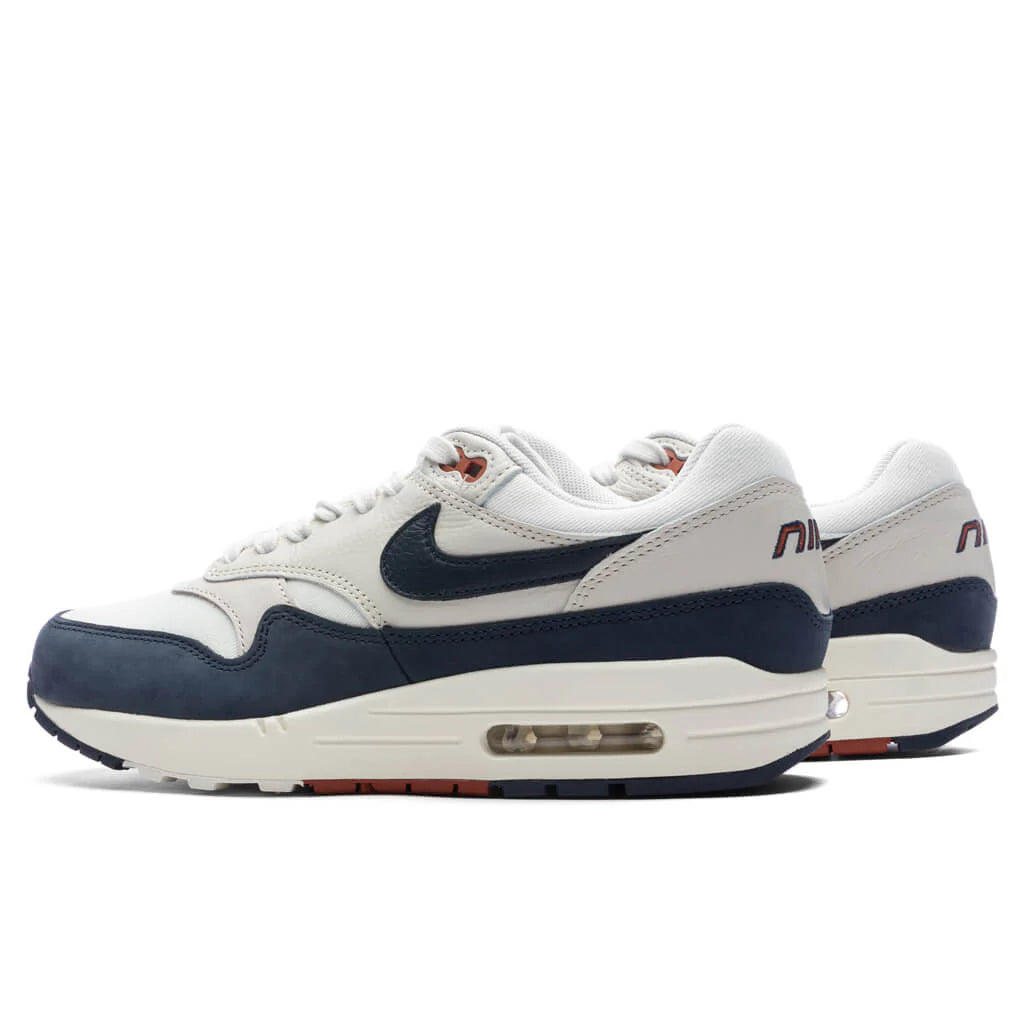 Womens Air Max 1 LX Light Orewood Brown Sail Obsidian