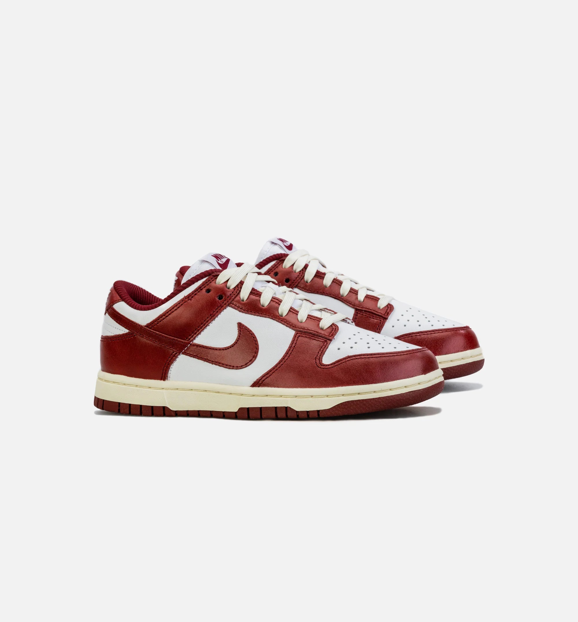 Dunk Low PRM Team Red Womens Lifestyle Shoe Red White