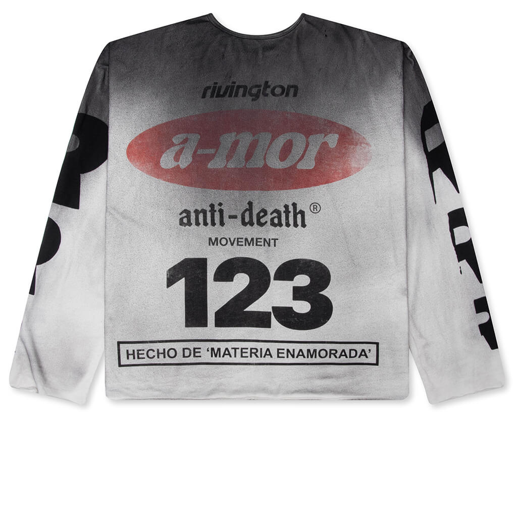 Amor Roi Enemy L S Tee Max White