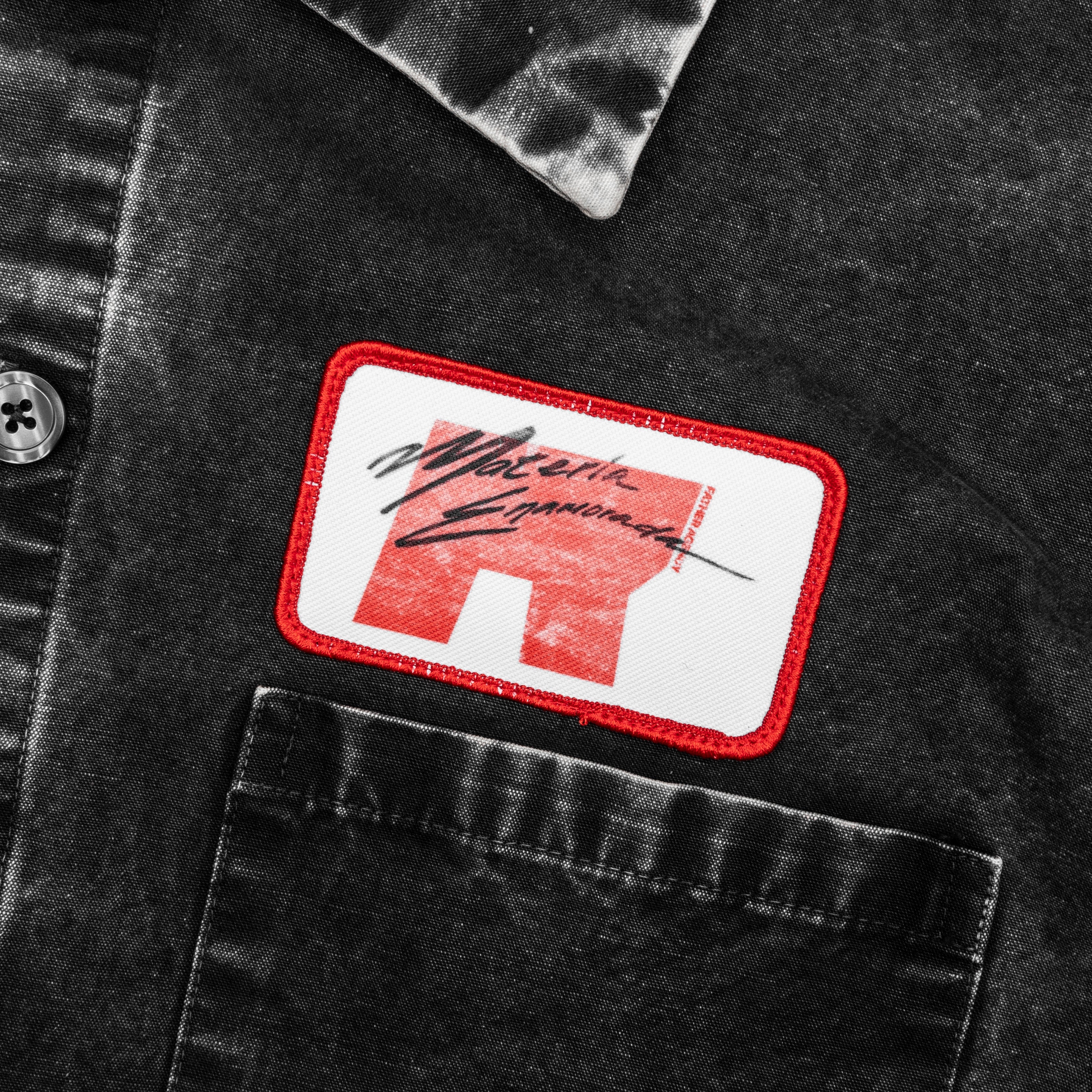 Working Man Shirt Washed Black