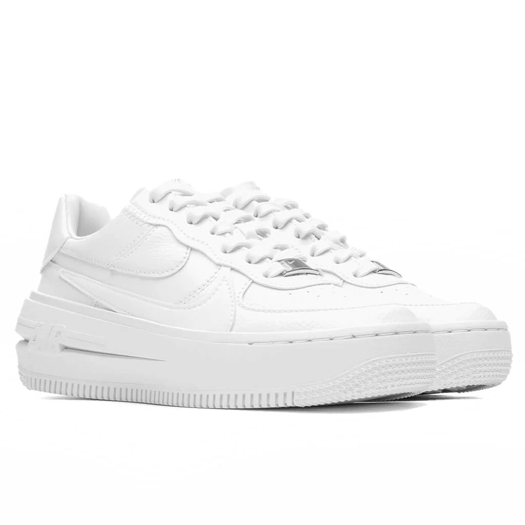 Womens Air Force 1 PLTAFORM White Summit White White