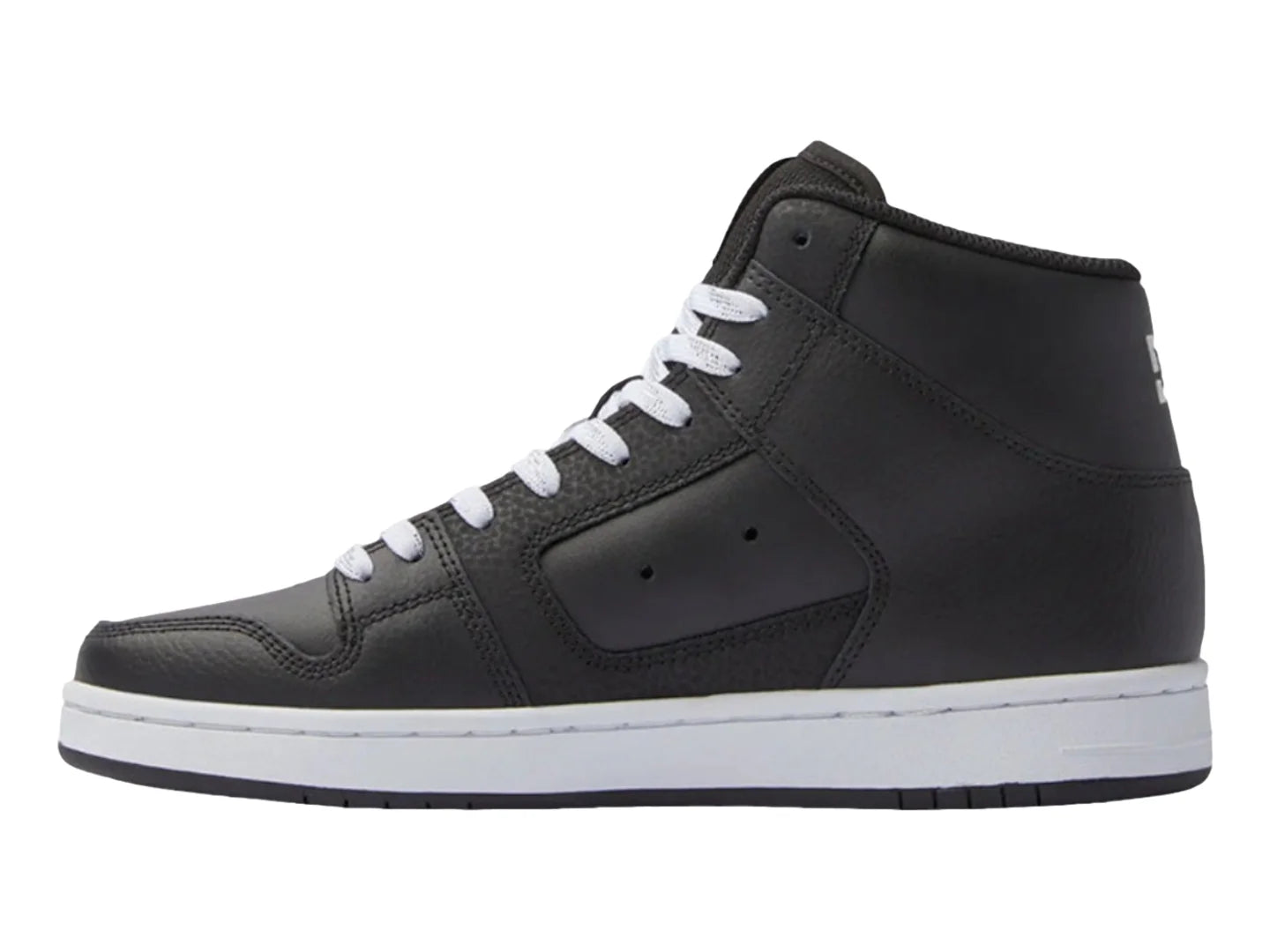 Tenis DC Shoes Manteca 4 Hi Negro y Plata para Mujer