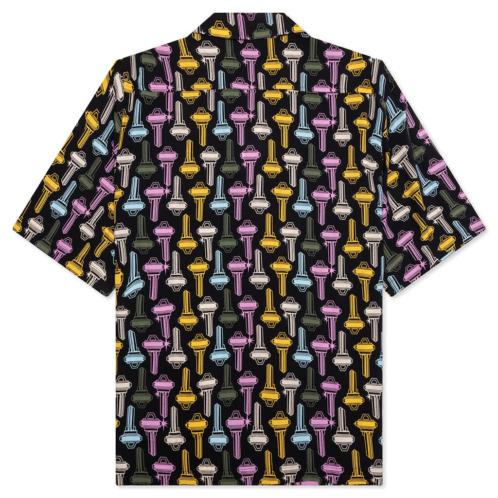 Keys S S Woven Shirt Black