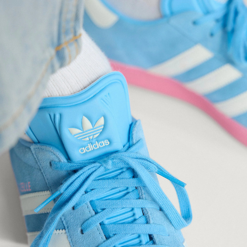 adidas Gazelle Inter Miami CF Shoes Light Blue White