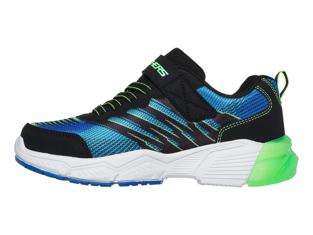 Tenis Skechers Thermoflux 20 Azul y Lima para Niño