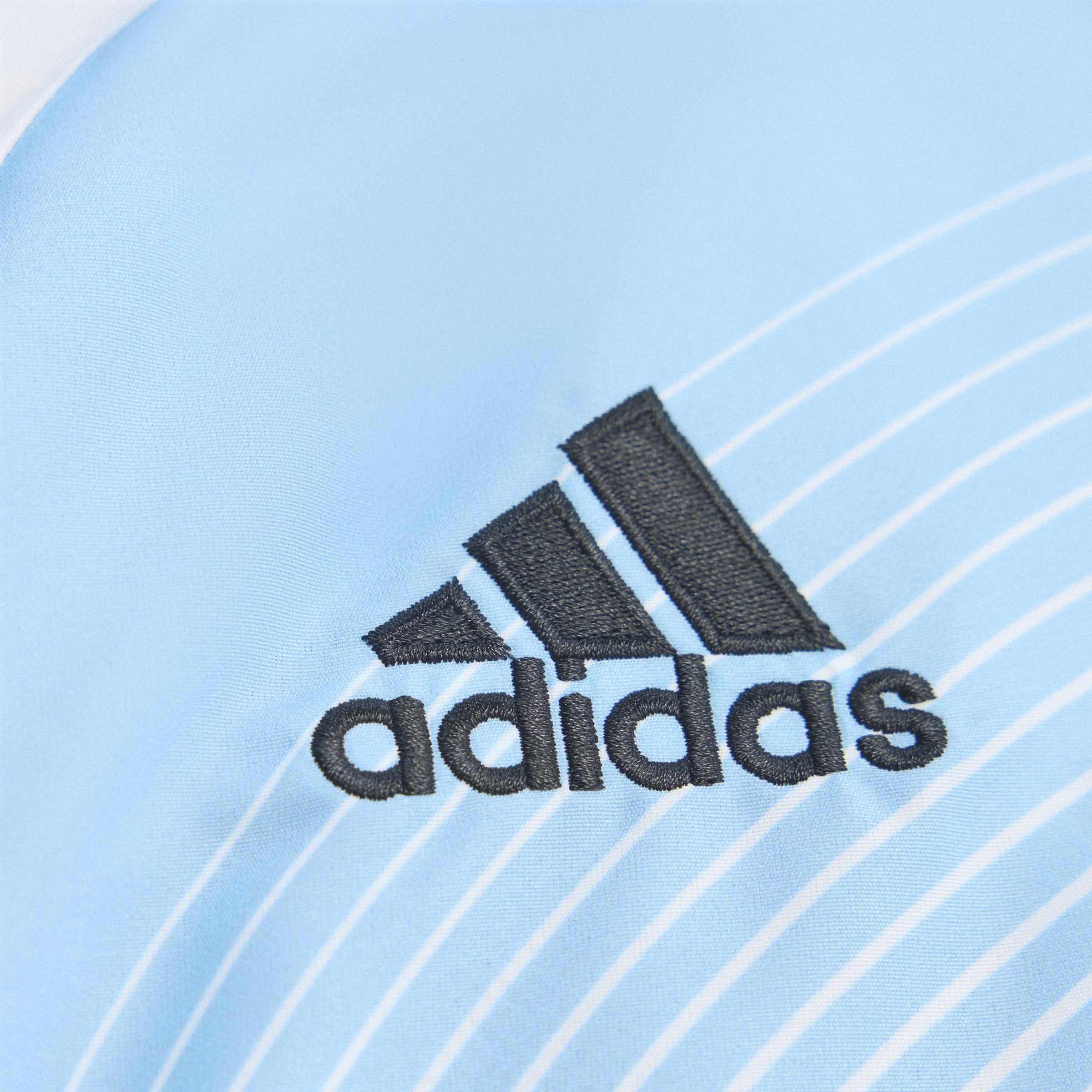adidas Argentina Home Mens Track Top 2006 White Sky Blue