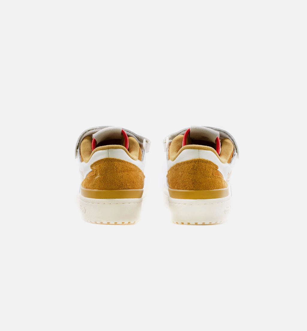 Forum 84 Low Mens Lifestyle Shoe Cream White Victory Gold Red
