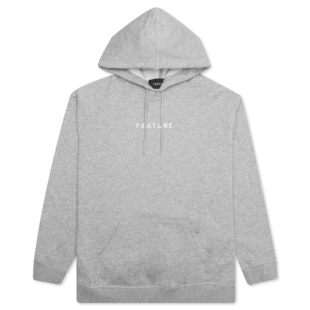 Womens Logo Hoodie Athletic Heather