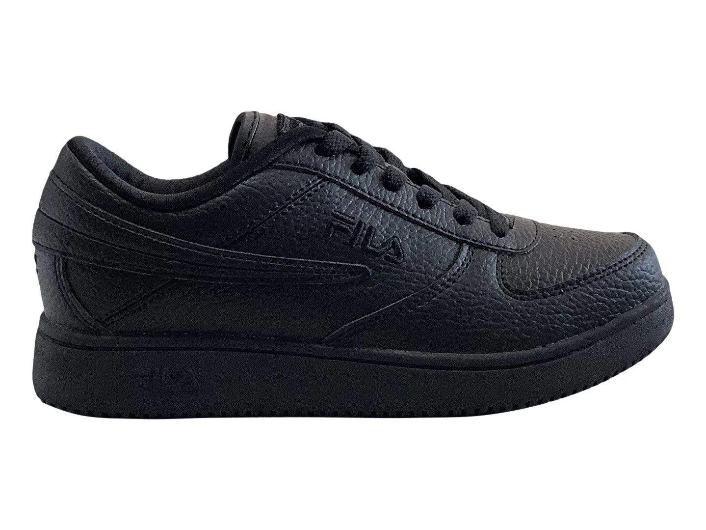Tenis FILA A Low Negros para Niño