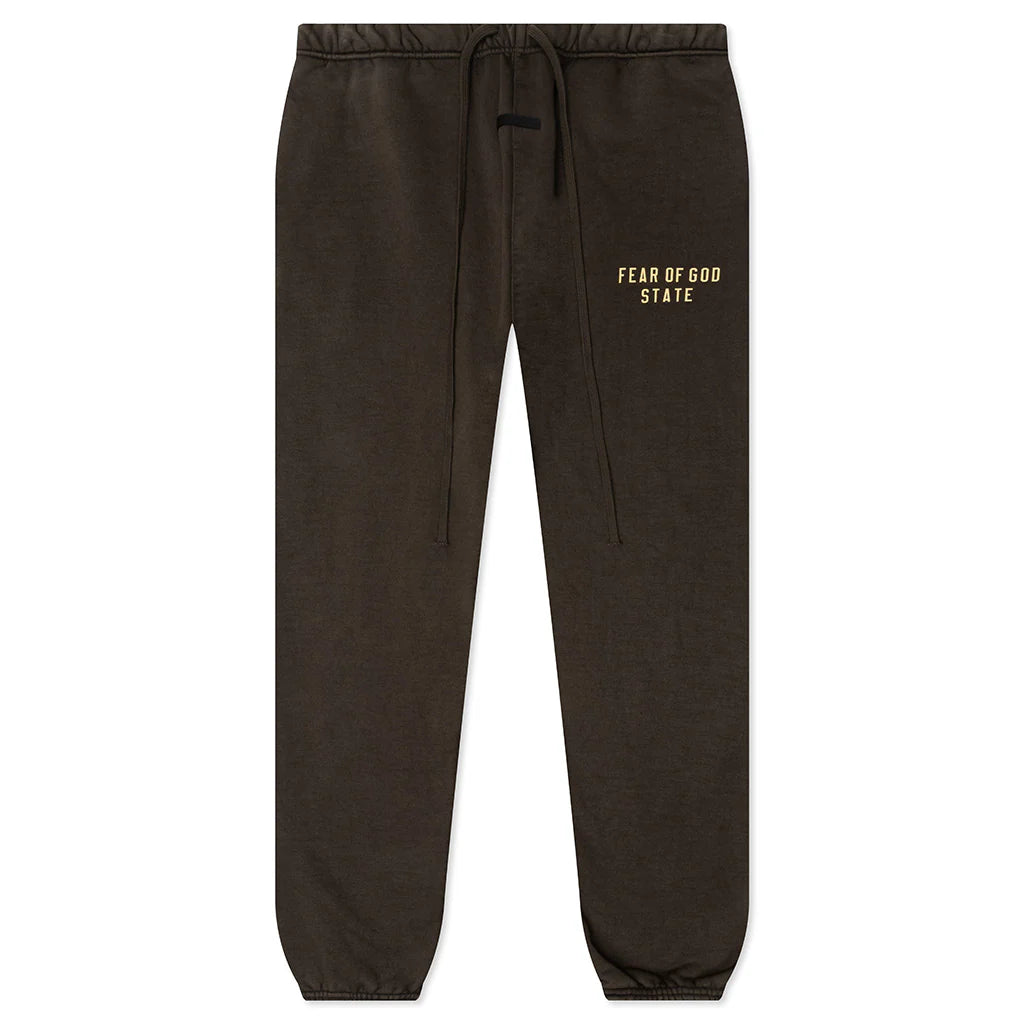 Heavy Fleece Essential Sweatpant Brown