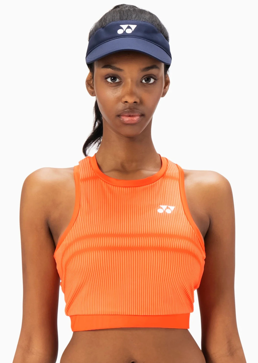 ISO GLOW RIBBED CROPPED TOURNAMENT TANK