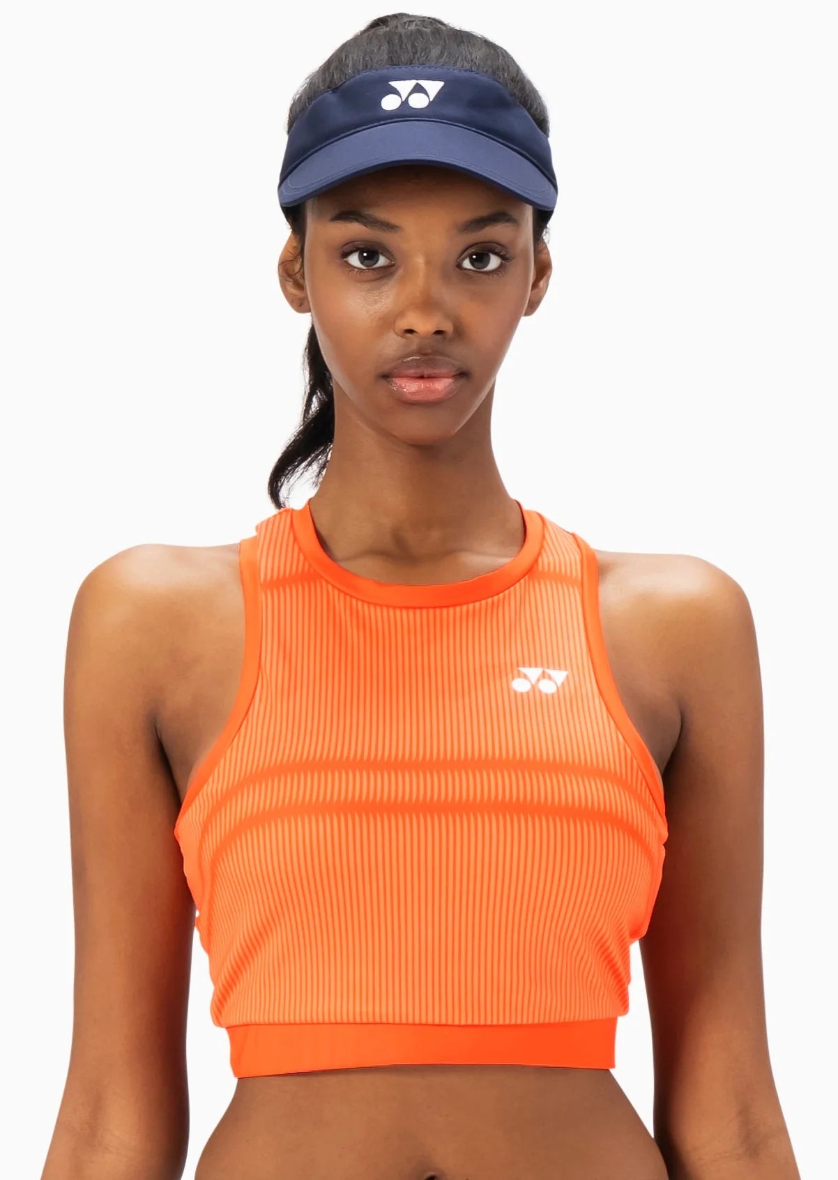 ISO GLOW RIBBED CROPPED TOURNAMENT TANK