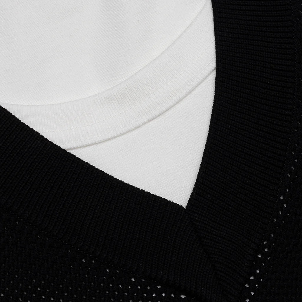 Cotton Jersey x Polyester T Shirt White