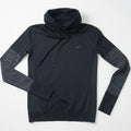 Nike Dri Fit Infinity Funnel Neck Womens Long Sleeve Pullover Black Cool Grey