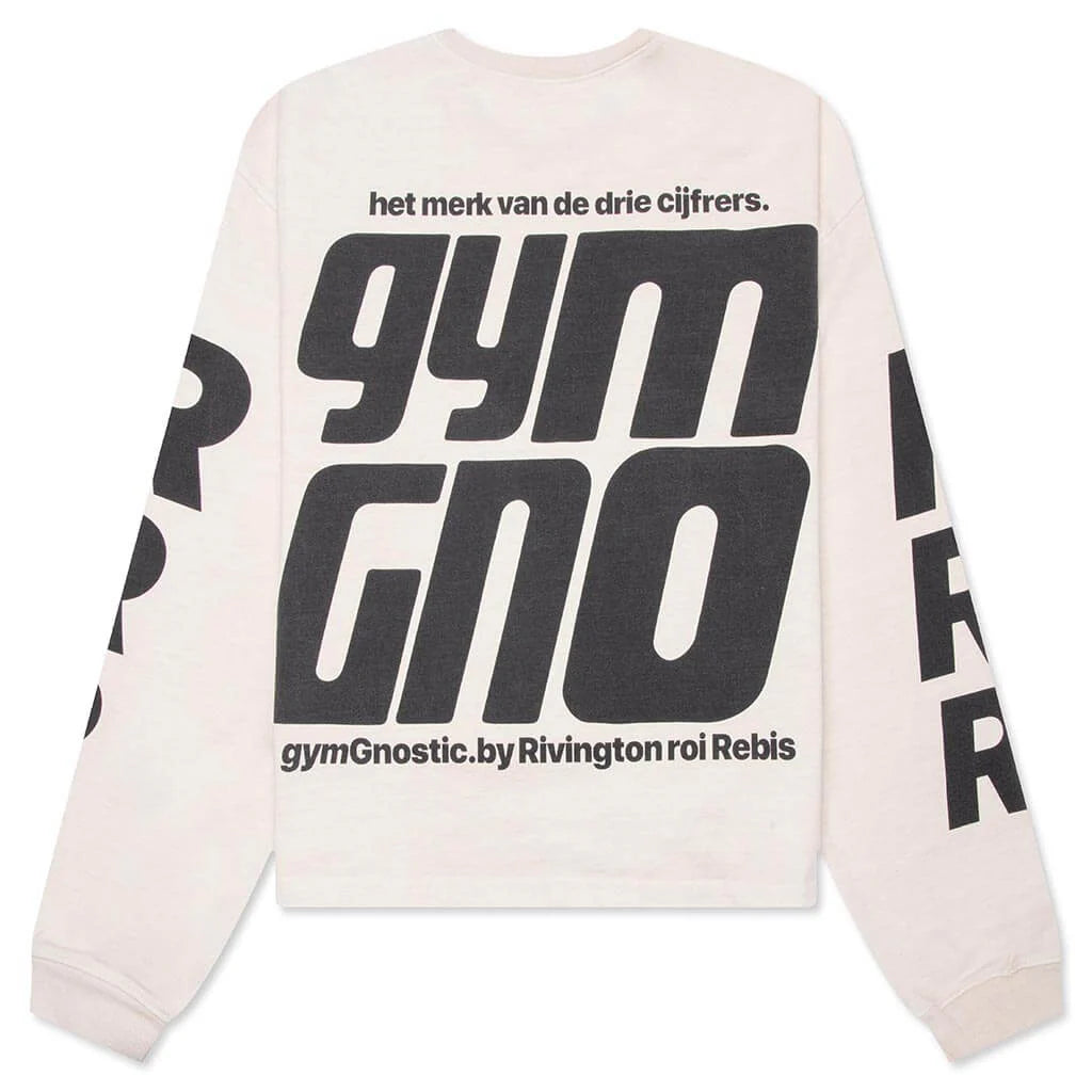 Wish Dangerously L S Tee Vintage White