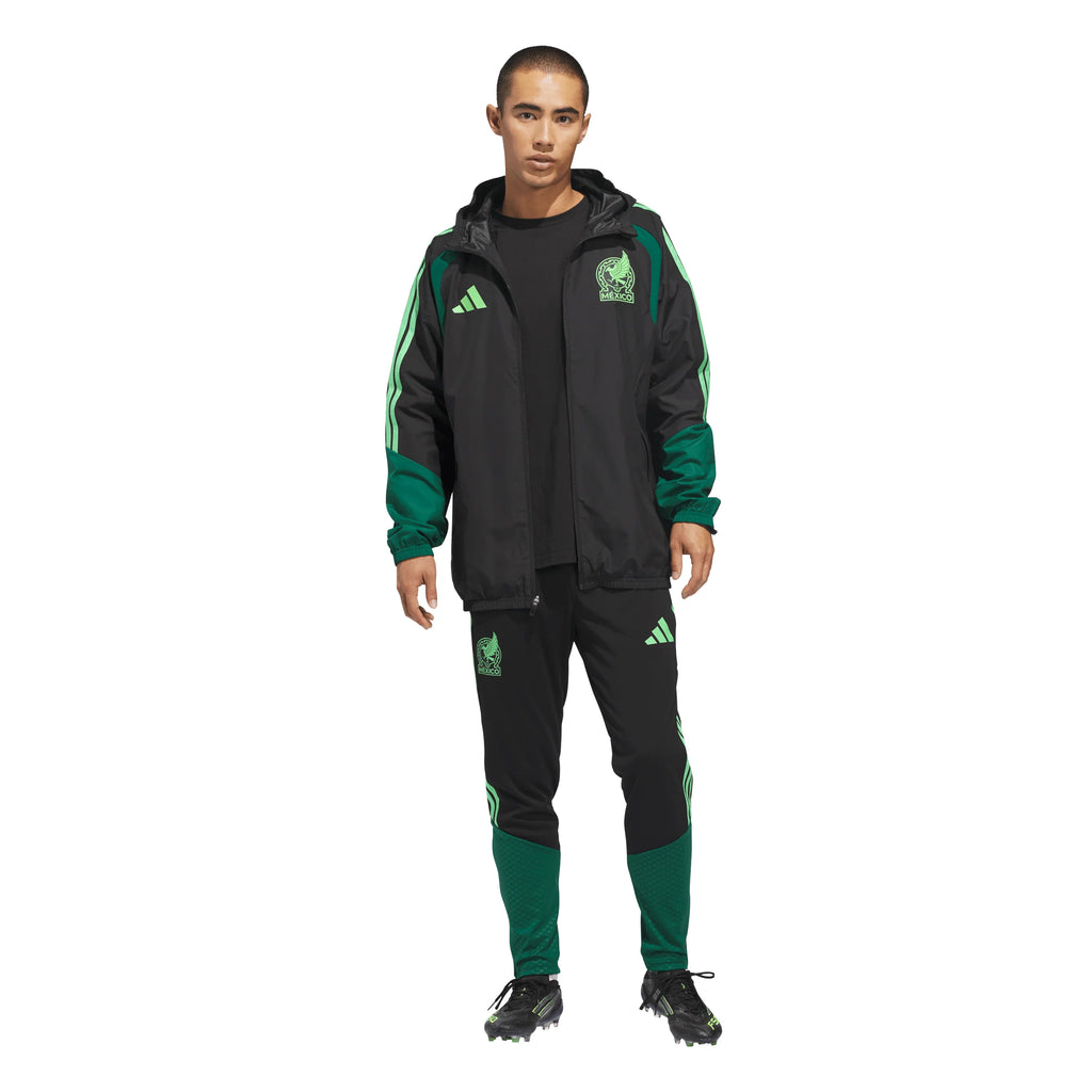 adidas Mexico 26 Tiro All Weather Mens Soccer Jacket Black