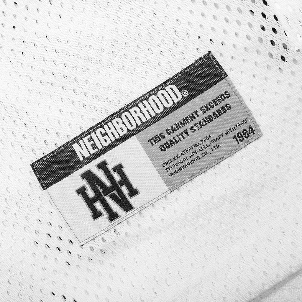 Hockey S S V Neck Shirt White