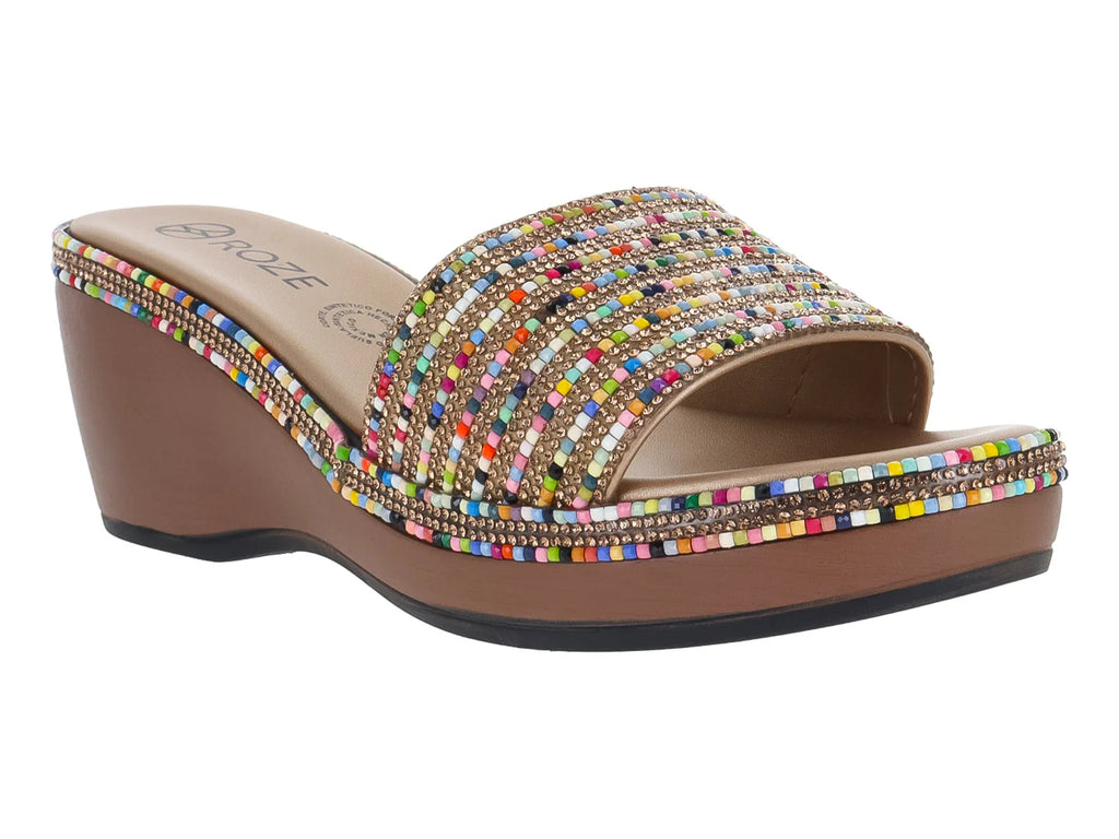 Sandalias Roze Multicolor para Mujer