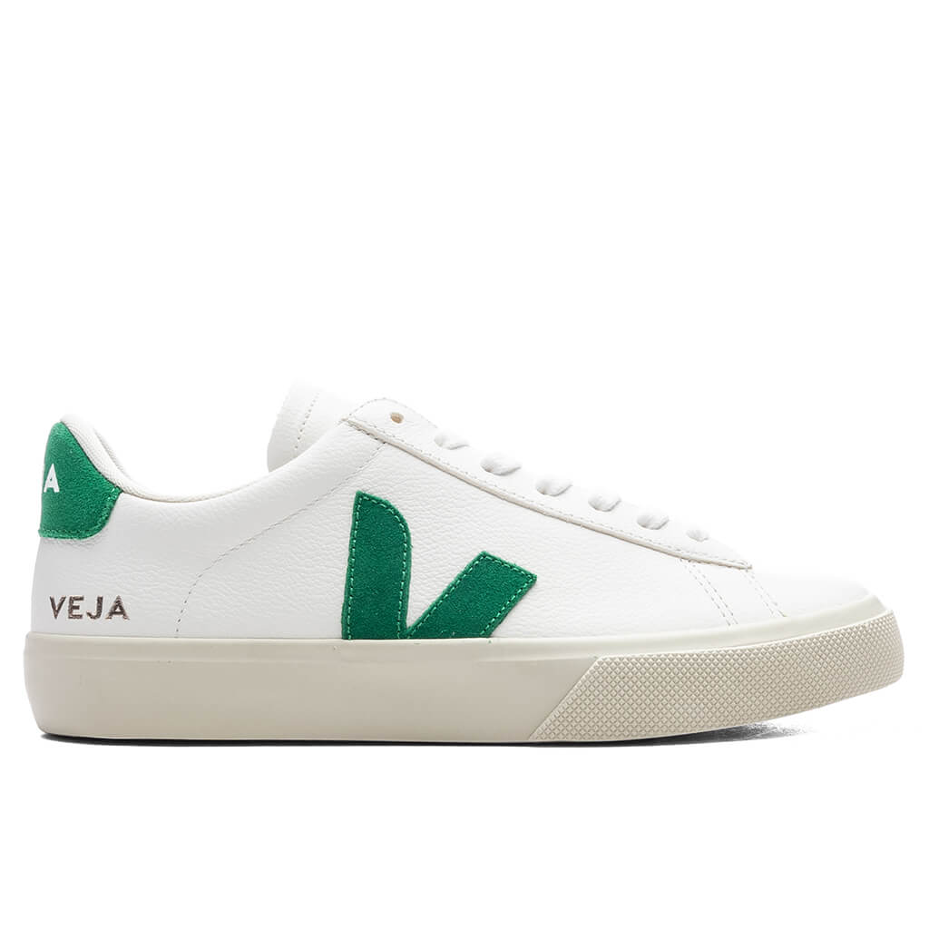 Womens Campo Chromefree Leather Extra White Emeraude