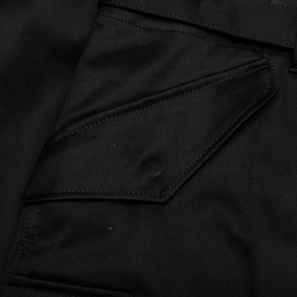 Cotton Chino Pants Black
