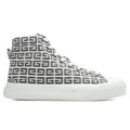 City High Top Sneaker Black White