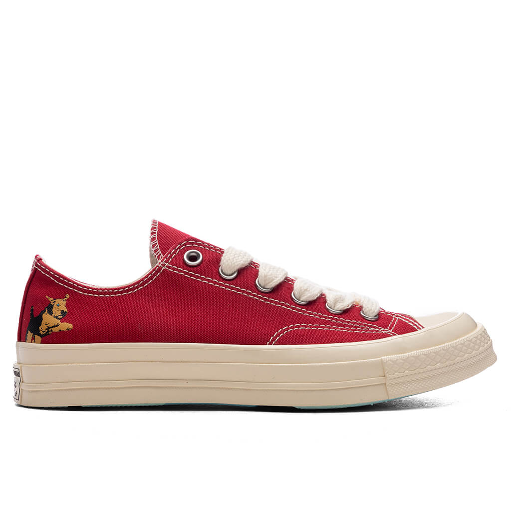 Converse x GOLF le FLEUR Darryl Chuck 70 Salsa Antique White Black