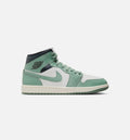 Air Jordan 1 Mid Womens Lifestyle Shoe Sail Jade Smoke