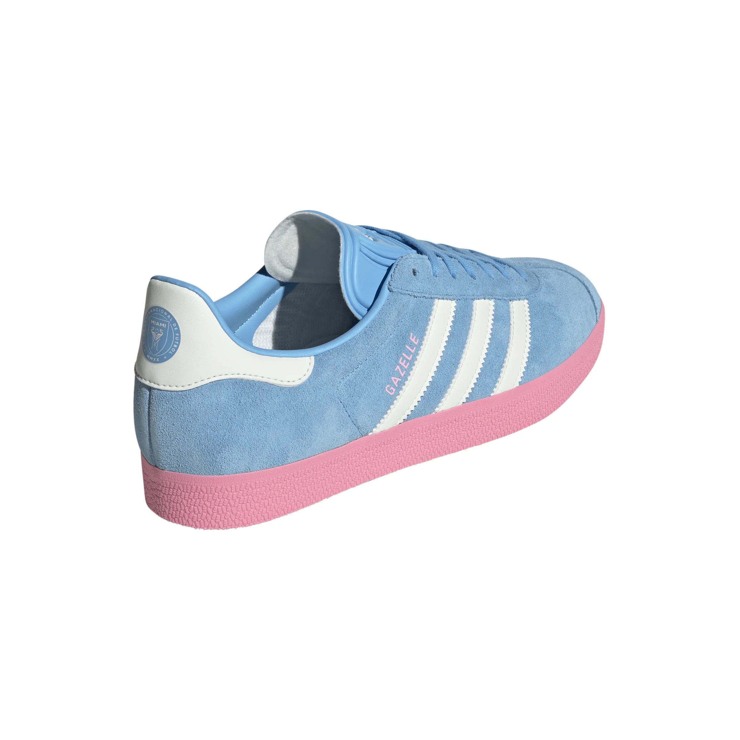 adidas Gazelle Inter Miami CF Shoes Light Blue White
