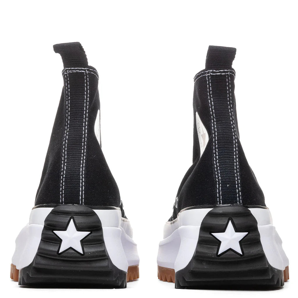 Run Star Hike Hi Black White