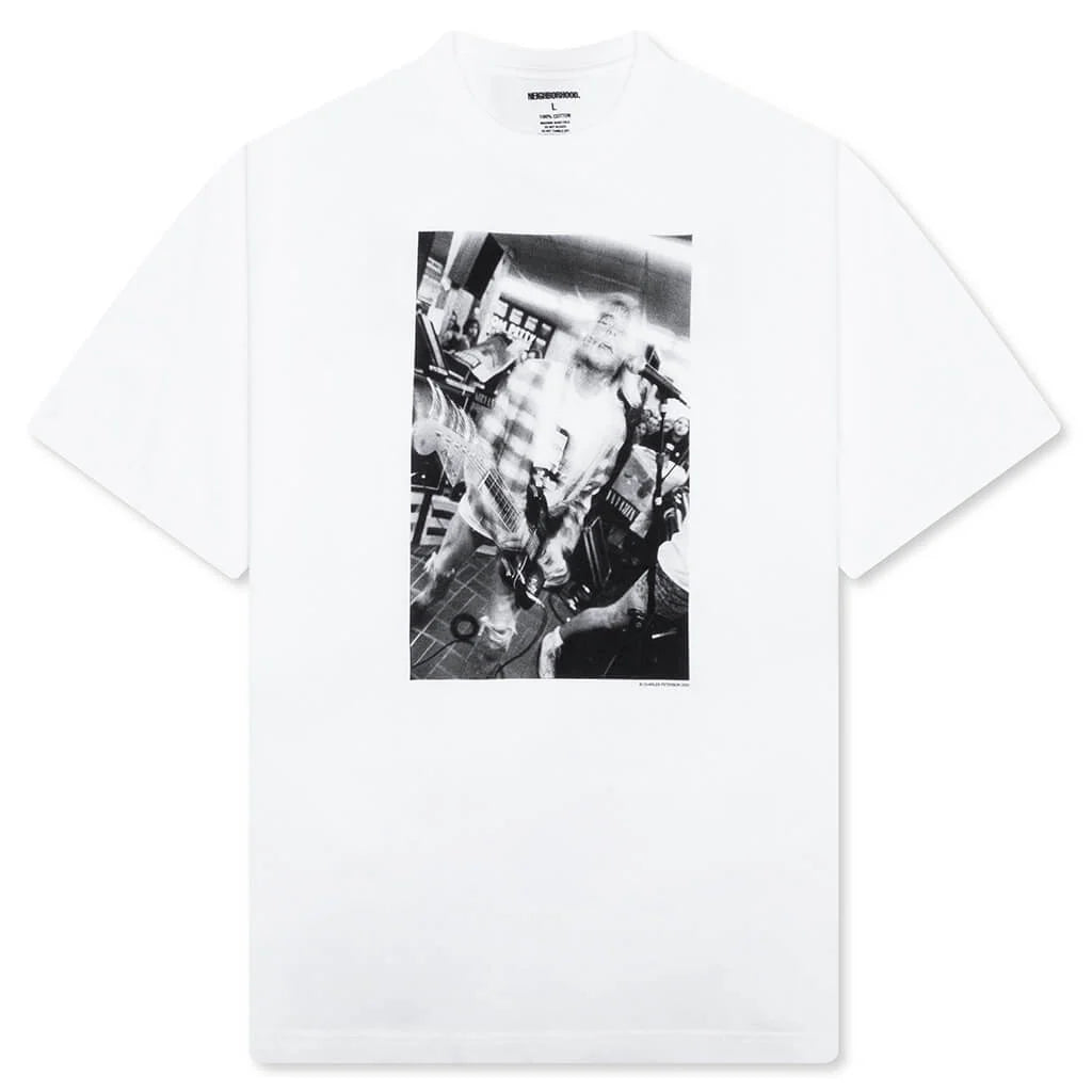 Neighborhood x Charles Peterson S S Tee 5 White
