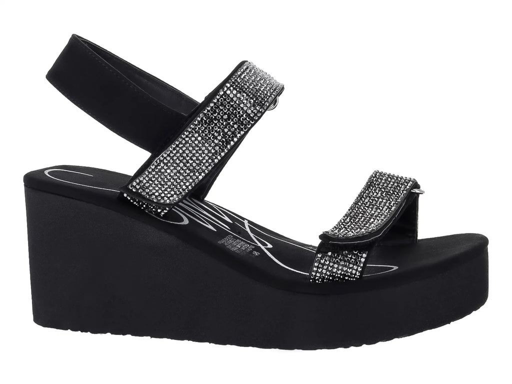 Sandalias Sary Plataforma Negro para Mujer